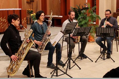 stage de quatuor de sax